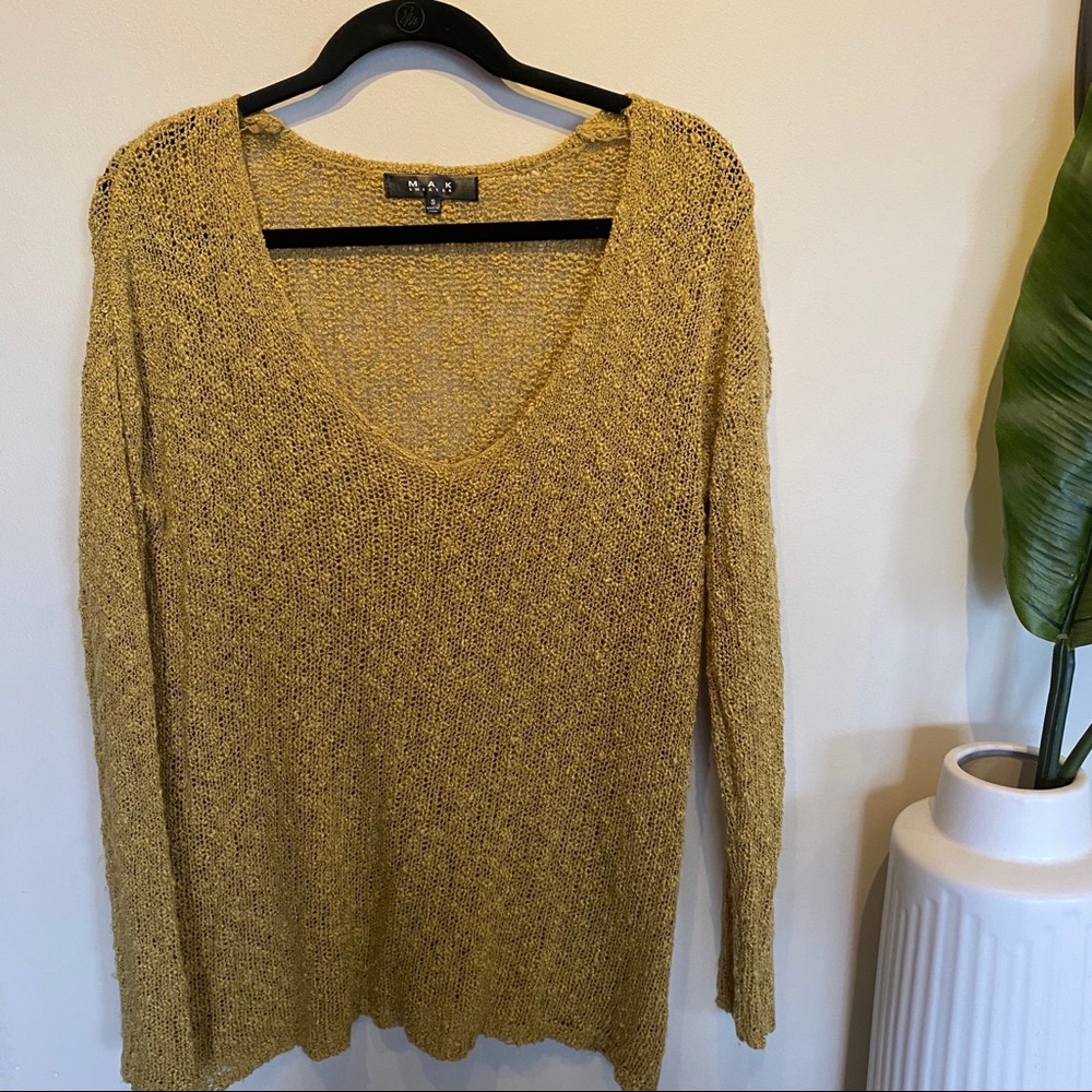 Mustard Yellow Sweater